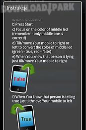 true/false lie detector prank