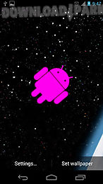 droid in space live wallpaper