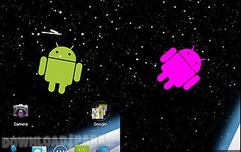 Droid in space live wallpaper