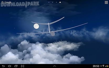 flight in the sky 3d