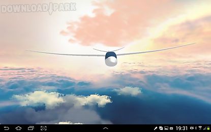 flight in the sky 3d
