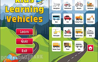 Kids learning vehicles