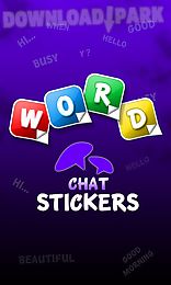 word sticker whatsapp