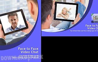 Face to face video chat review