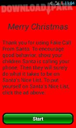 fake call from santa