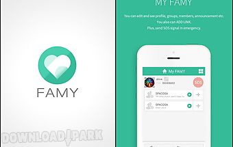 Famy - family chat & location