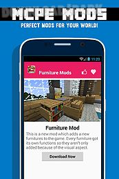 furniture mods for mcpe