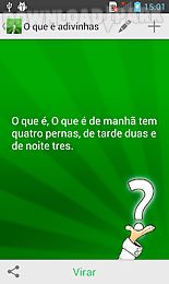 o que é o que é...?