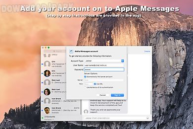 sms for ichat (imessage app)