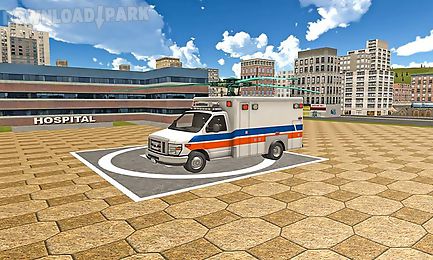 flying ambulance simulator 3d