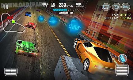 racing in city 3d