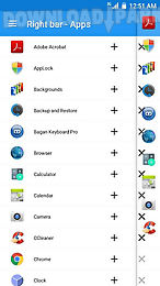 side apps bar - edge sidebar