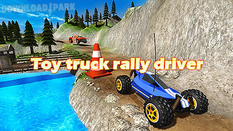 toy truck rally driver