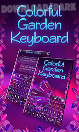 colorful garden go keyboard