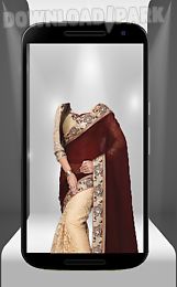 women saree suit photo montage