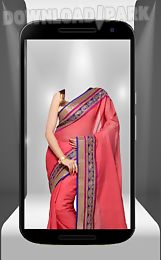 women saree suit photo montage