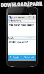 somali english translator