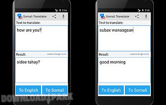 Somali english translator