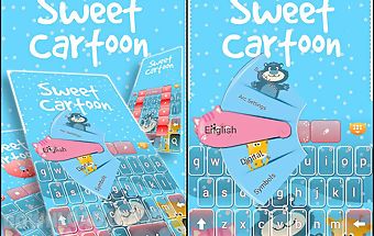 Sweet cartoon keyboard