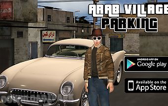 Arab village parking king 3d