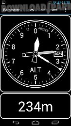 barometer altimeter dashclock