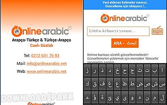 Free arabic turkish dictionary