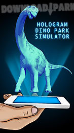 hologram dino park simulator