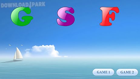 kids games: learning letters