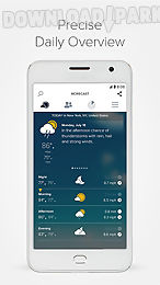 weather & radar - morecast app