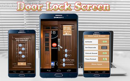 door lock screen