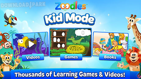 kid mode: free learning games