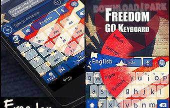 Usa freedom go keyboard theme