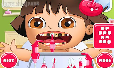 cute baby dentist