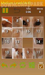 doggies slider photo puzzle