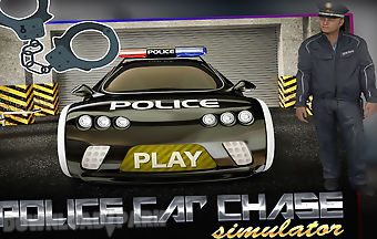 Police car chase simulator 3d