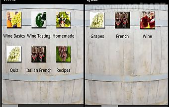 Wine tasting and recipes