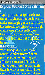 hike messenger tips