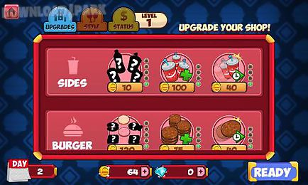 online burger shop game