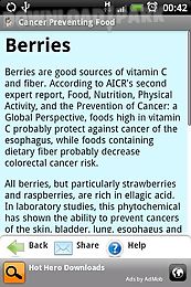 cancer preventing food (health