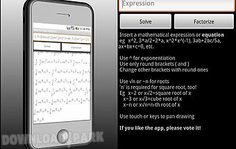 Expressions and equations