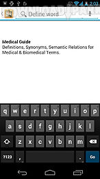 medical dictionary & guide