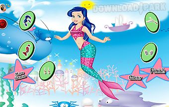 Mermaid princess girls games