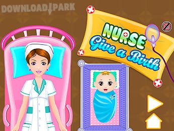nurse give a birth
