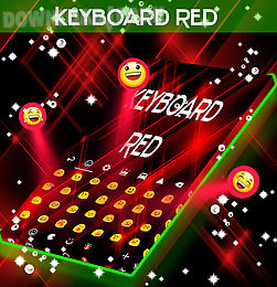 red keyboard glow go