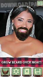 beard salon photo montage