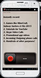 no-root record screen to video