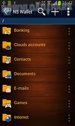 ns wallet password manager app