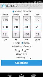 health calc