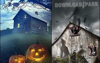 Haunted house live wallpaper