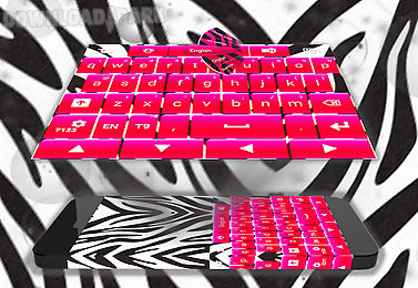 keyboard backgraund zebra
